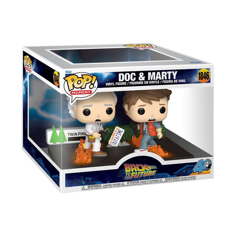 Funko Pop! Moment Back to the Future - Doc & Marty