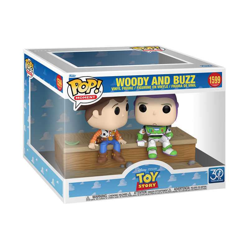 Funko Pop! Moment Toy Story - Woody & Buzz 30th Anniversary