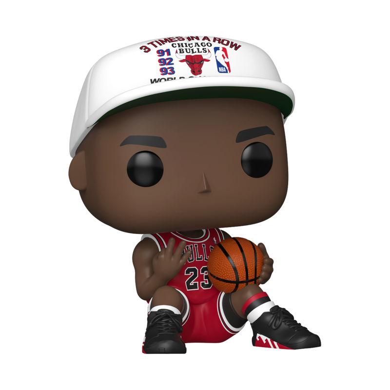 Funko Pop! NBA: Bulls - Michael Jordan (3 in a Row) Vinyl Figure