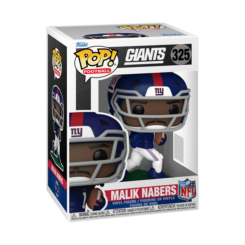 Funko Pop! NFL: Giants - Malik Nabers Vinyl Figure