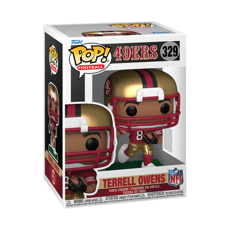 Funko Pop! NFL: Legends - Terrell Owens (49ers) Vinyl Figure