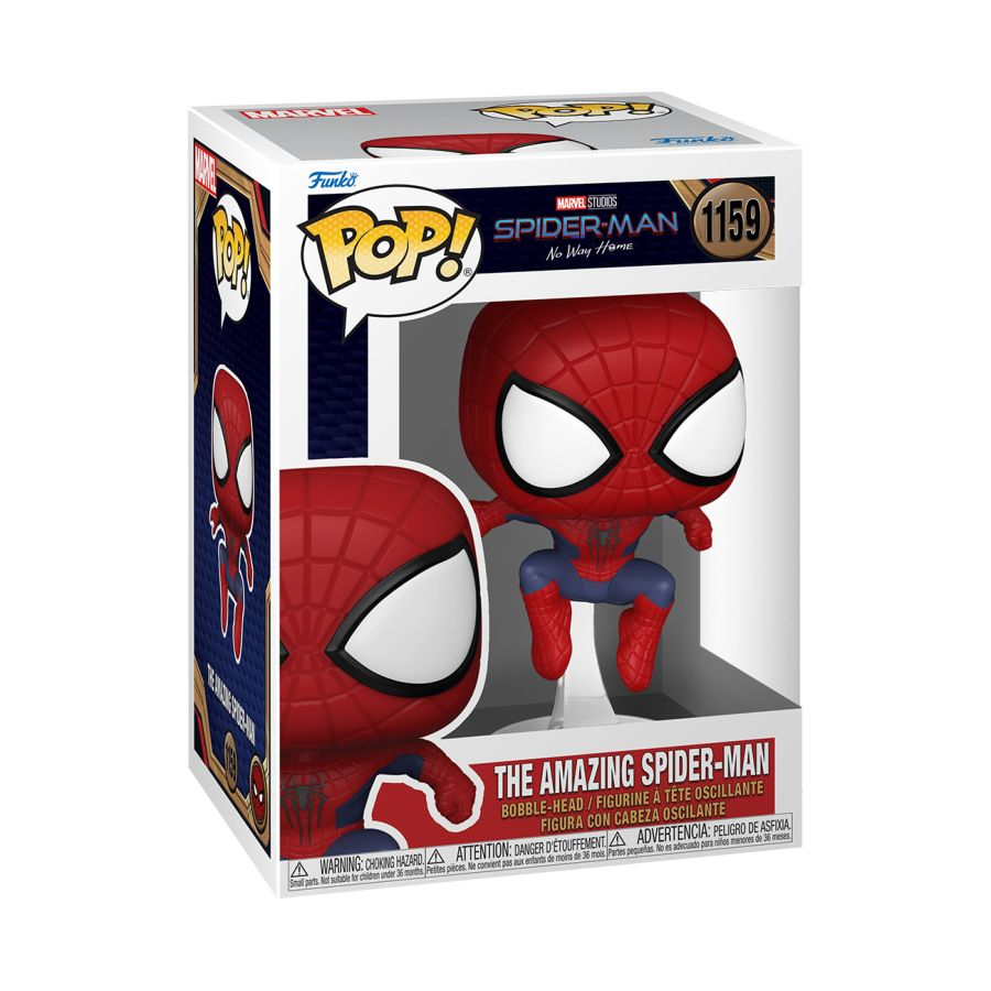 Funko Pop! No Way Home - Amazing Spider-Man Vinyl Figure, OCARE NZ