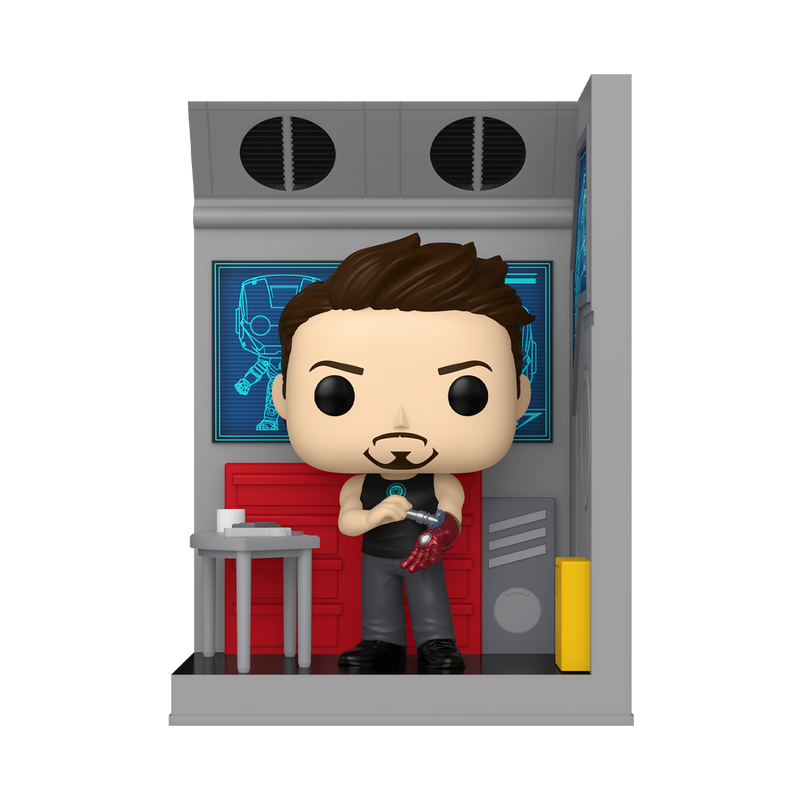 Funko Pop! Nooks Marvel - Tony Stark in Garage