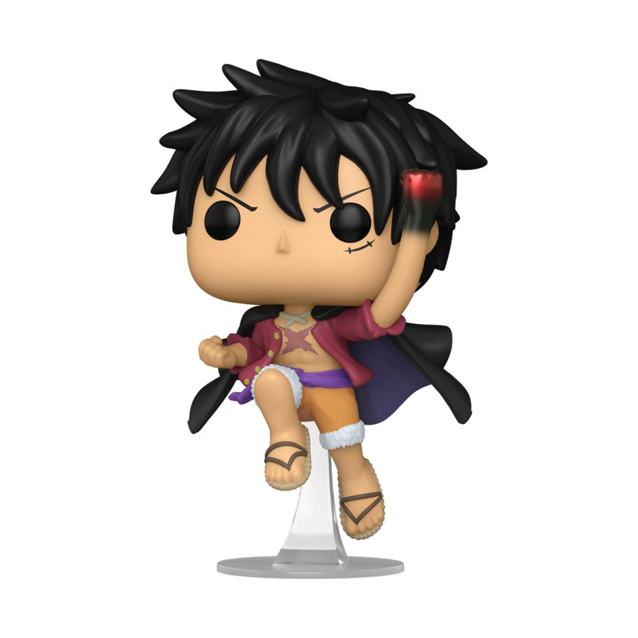 Funko Pop! One Piece - Luffy Uppercut Metallic Vinyl Figure