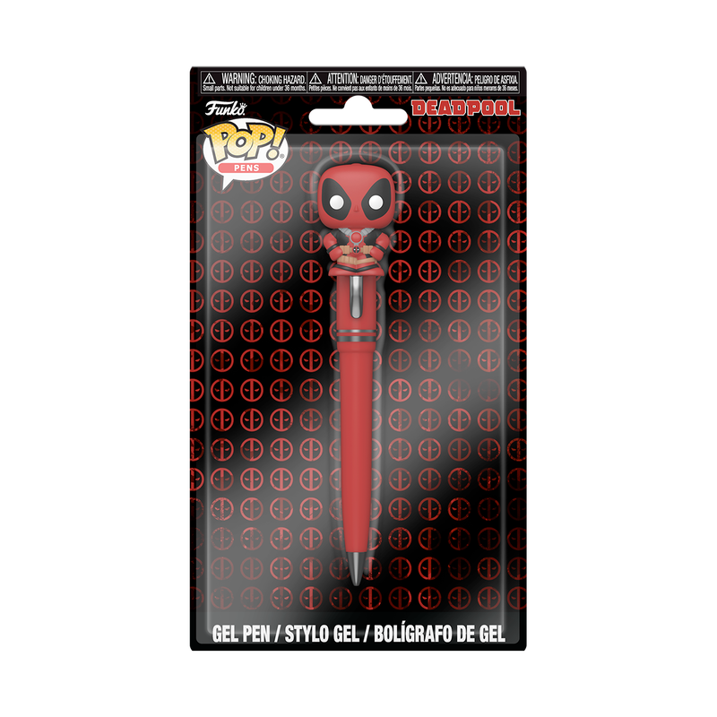 Funko Pop! Pen Marvel - Deadpool (Red Ink)