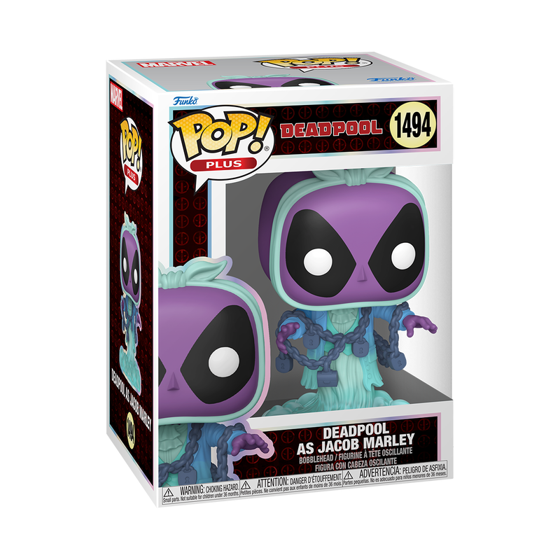 Funko Pop! Plus Literary Classics - Deadpool as Jacob Marley Vinyl Figure
