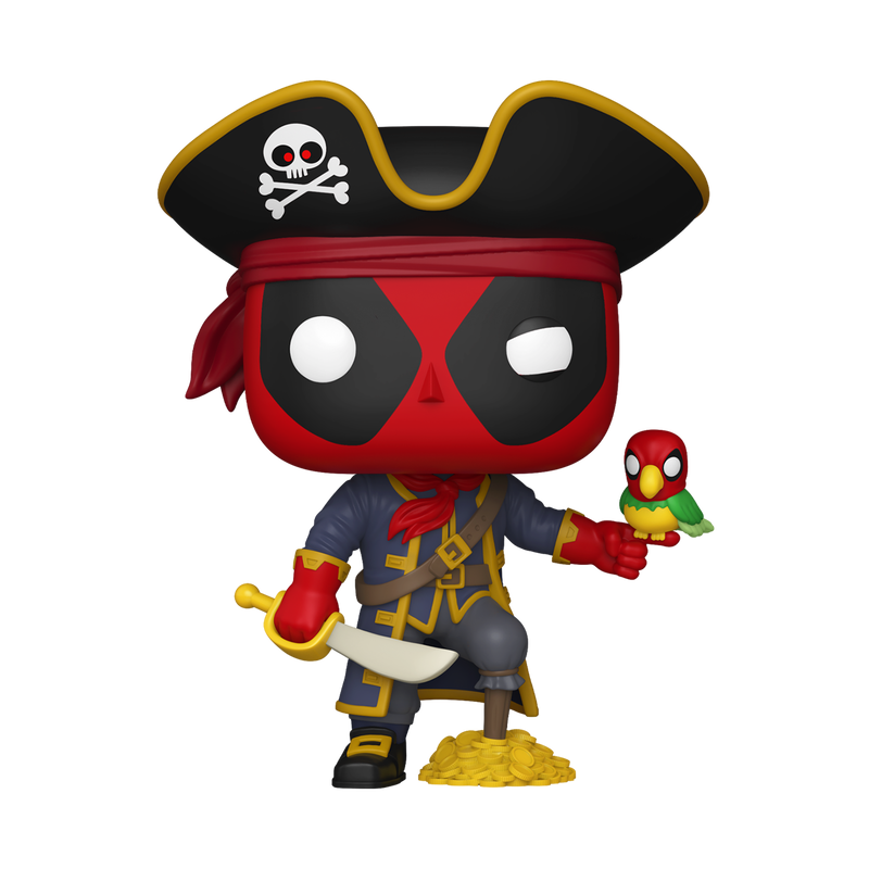 Funko Pop! Plus Literary Classics - Deadpool as Long John Silver Vinyl Figure