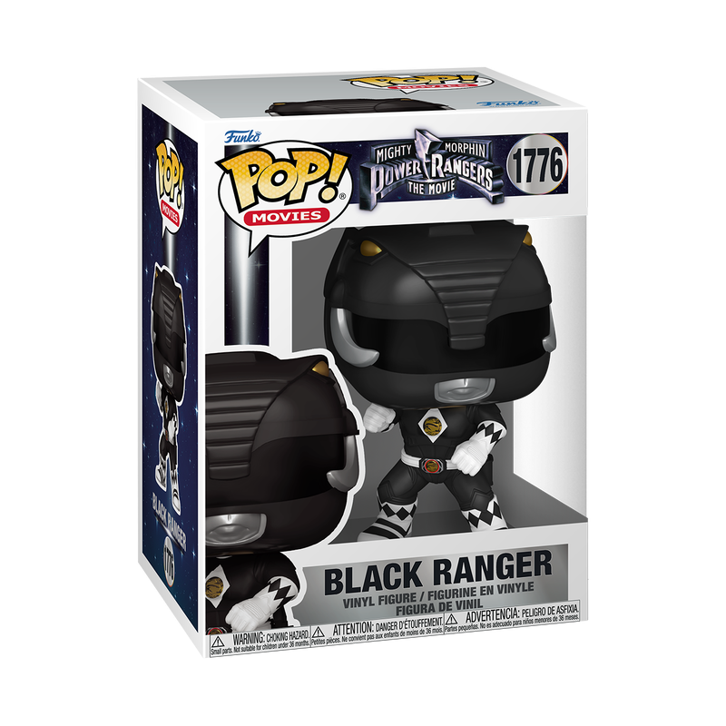 Funko Pop! Power Rangers - Black Ranger Vinyl Figure