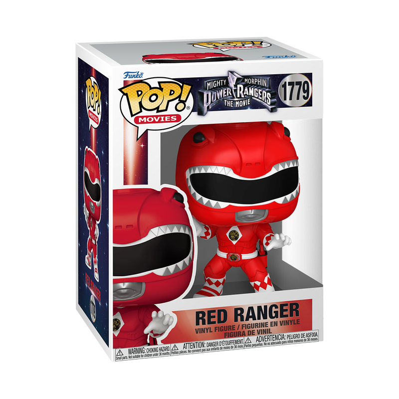 Funko Pop! Power Rangers - Red Ranger Vinyl Figure