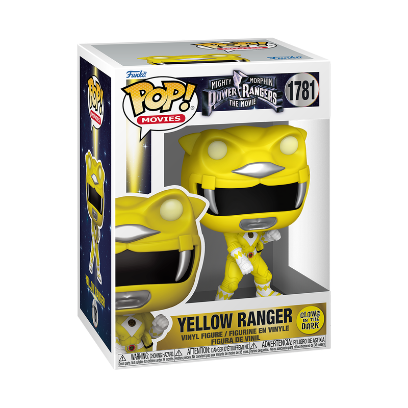 Funko Pop! Power Rangers - Yellow Ranger Glow Vinyl Figure