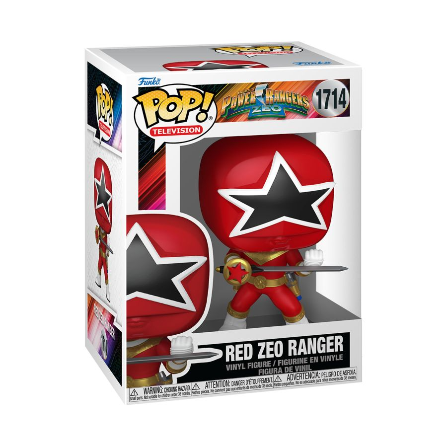 Funko Pop! Power Rangers : Zeo - Red Ranger Vinyl Figure