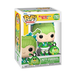 Funko Pop! Rainbow Brite - Patty O'Green With Lucky Vinyl Figure, OCARE NZ