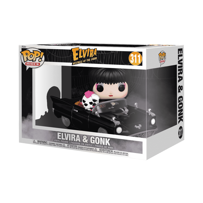 Funko Pop! Ride Deluxe Elvira with Macabre Mobile