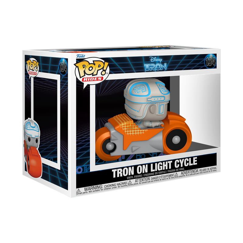 Funko Pop! Ride Tron (1982) - Tron with Cycle