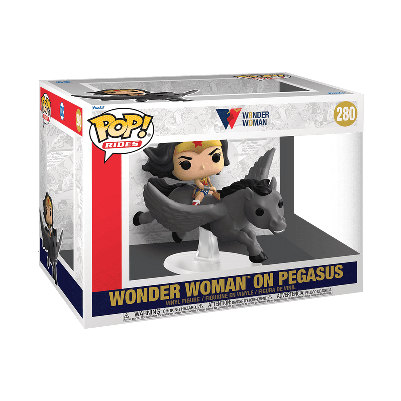 Funko Pop! Ride Wonder Woman 80th - WW on Pegasus
