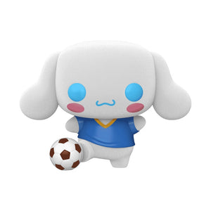 Funko Pop! Sanrio - Cinnamoroll with Soccer Ball Flocked Vinyl Figure, OCARE NZ