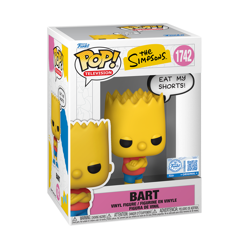 Funko Pop! Sayings The Simpsons - Bart Vinyl Figure