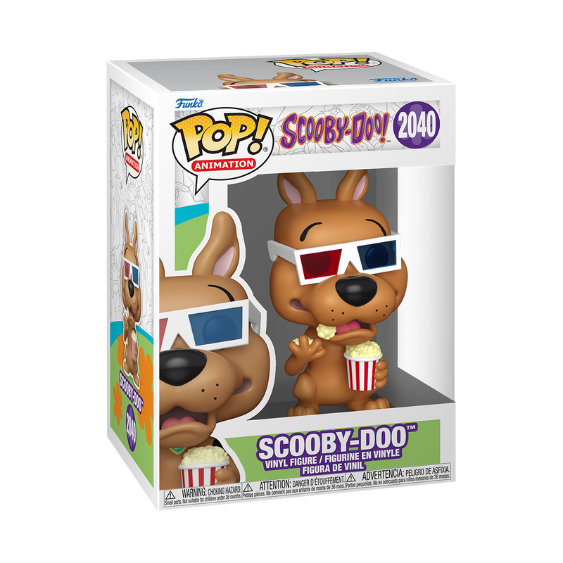 Funko Pop! Scooby Doo - Scooby Doo with 3D Glasses Vinyl Figure