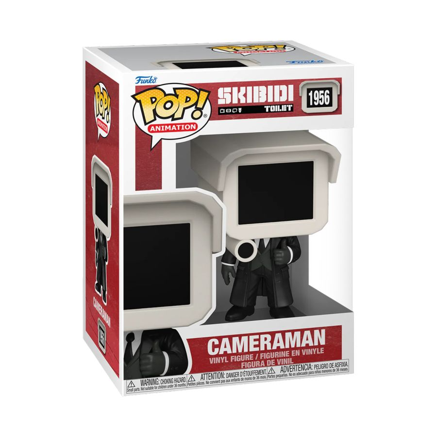 Funko Pop! Skibidi Toilet - Cameraman Vinyl Figure