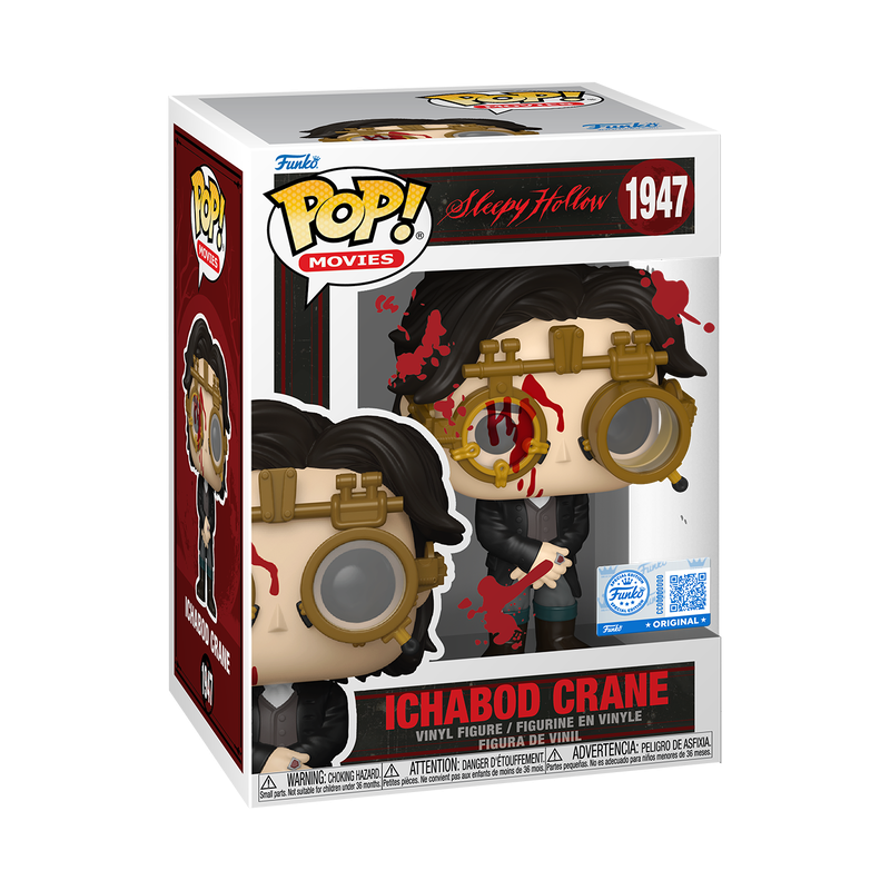 Funko Pop! Sleepy Hollow - Ichabod Crane (Battle Damaged) Vinyl Figure