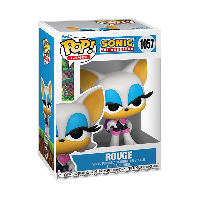 Funko Pop! Sonic - Rouge Vinyl Figure, OCARE NZ