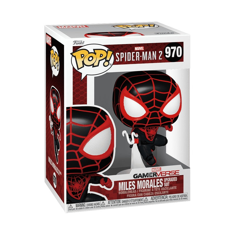 Funko Pop! Spider-Man - Miles Upgraded Suit Vinyl Figure, OCARE NZ