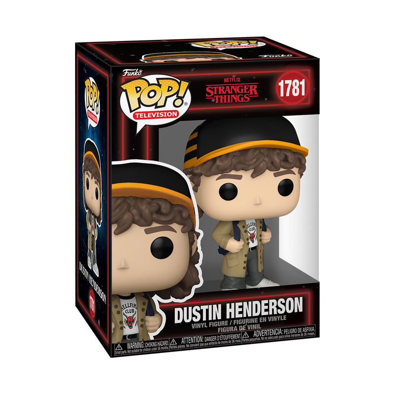 Funko Pop! Stranger Things - Dustin Henderson Vinyl Figure