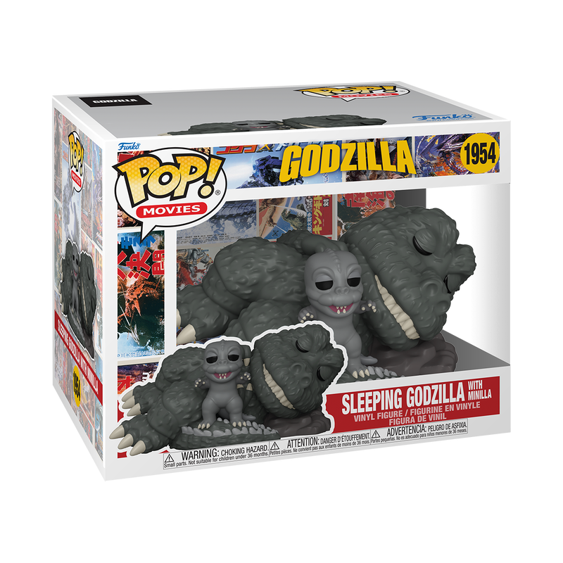 Funko Pop! Super Godzilla - Sleeping Godzilla with Minilla 6" Vinyl Figure