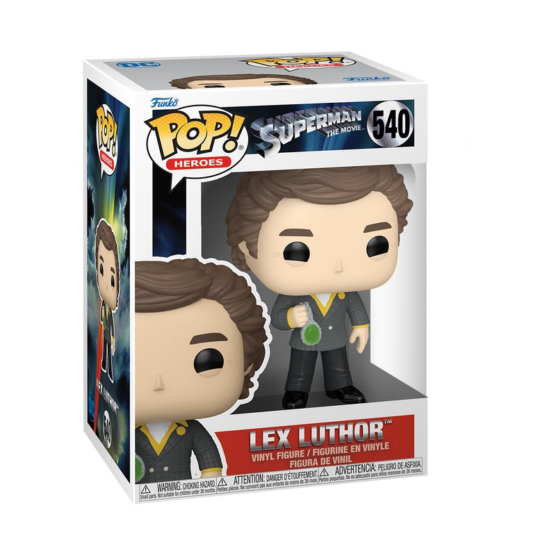 Funko Pop! Superman - Lex Luthor (1978) Vinyl Figure, OCARE NZ
