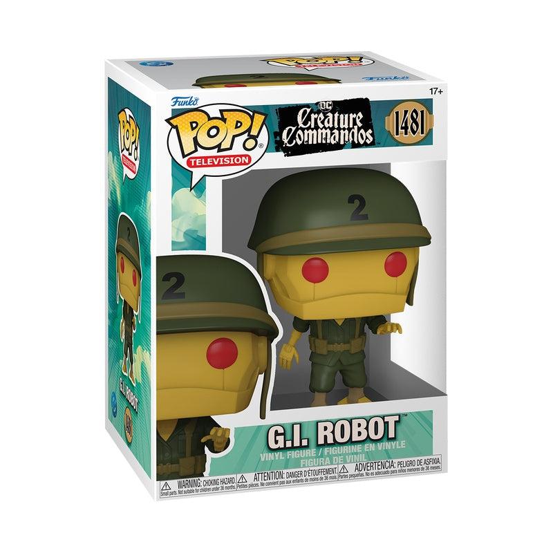 Funko Pop! Television Creature Commandos - G.I. Robot Vinyl Figure,Vinyl Figure,OCARE NZ