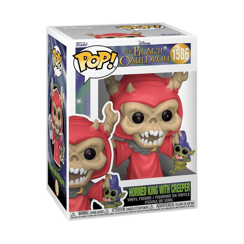 Funko Pop! The Black Cauldron - Horned King with Creeper Vinyl Figure