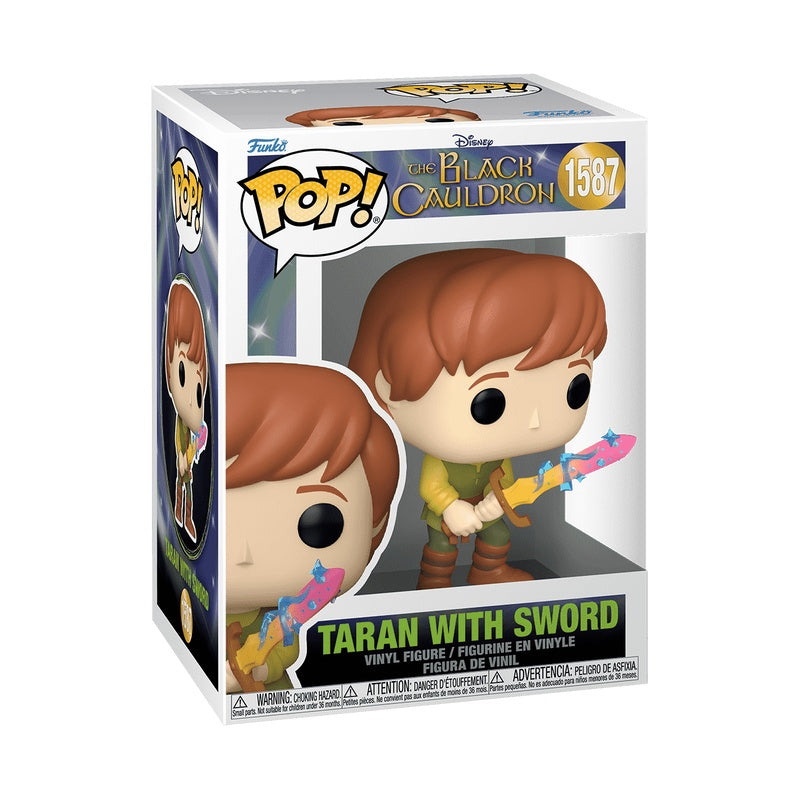 Funko Pop! The Black Cauldron - Taran with Sword Vinyl Figure