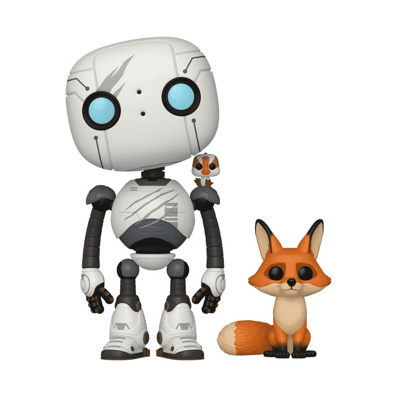 Funko Pop! The Wild Robot - Roz with Brightbill & Fink Vinyl Figure