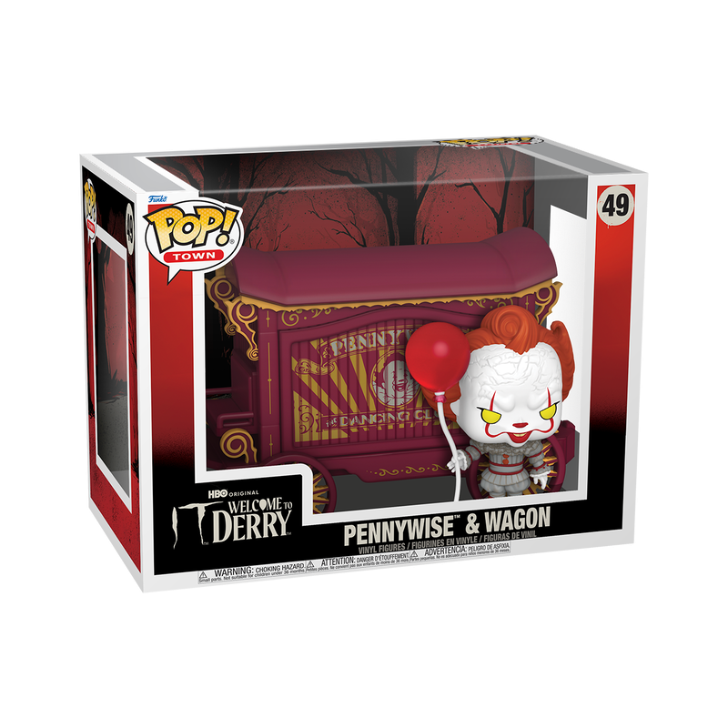 Funko Pop! Town Welcome to Derry - Pennywise & Wagon