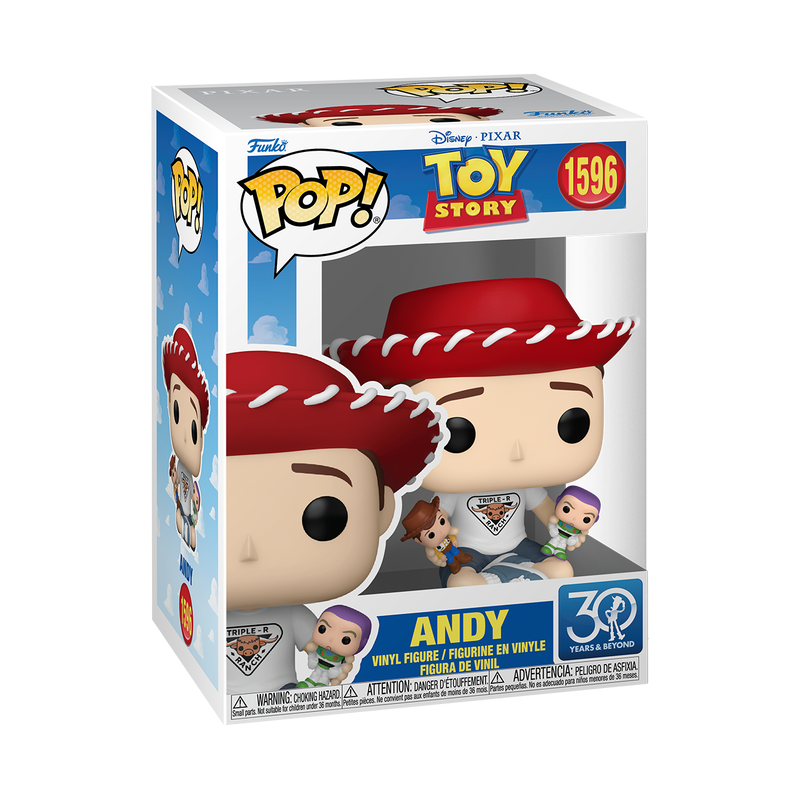 Funko Pop! Toy Story - Andy 30th Anniversary Vinyl Figure