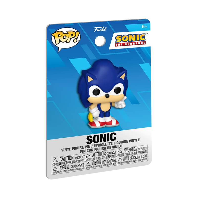 Funko Pop! Vinyl Pin Sonic the Hedgehog Assortment