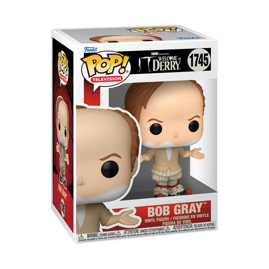 Funko Pop! Welcome to Derry - Bob Gray Vinyl Figure