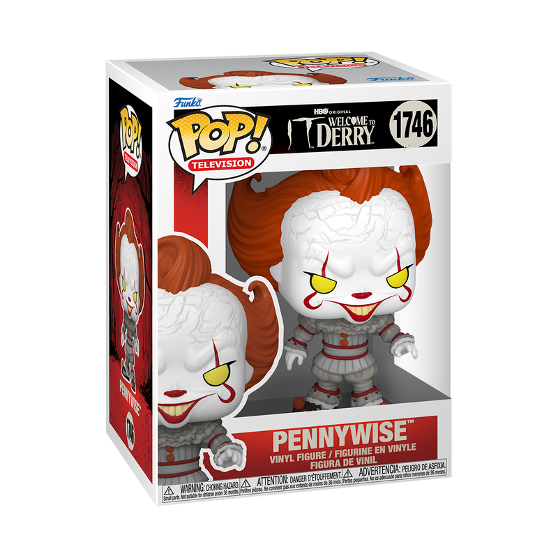 Funko Pop! Welcome to Derry - Pennywise Vinyl Figure