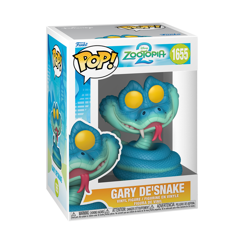 Funko Pop! Zootopia 2 - Gary De’Snake Vinyl Figure