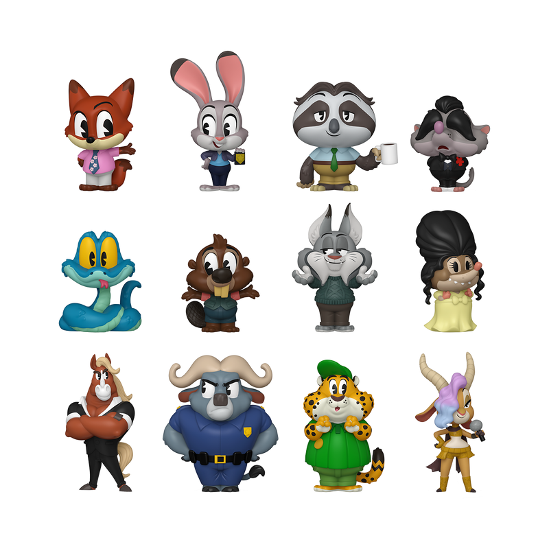 Funko Zootopia 2 - Mini Vinyl Figures