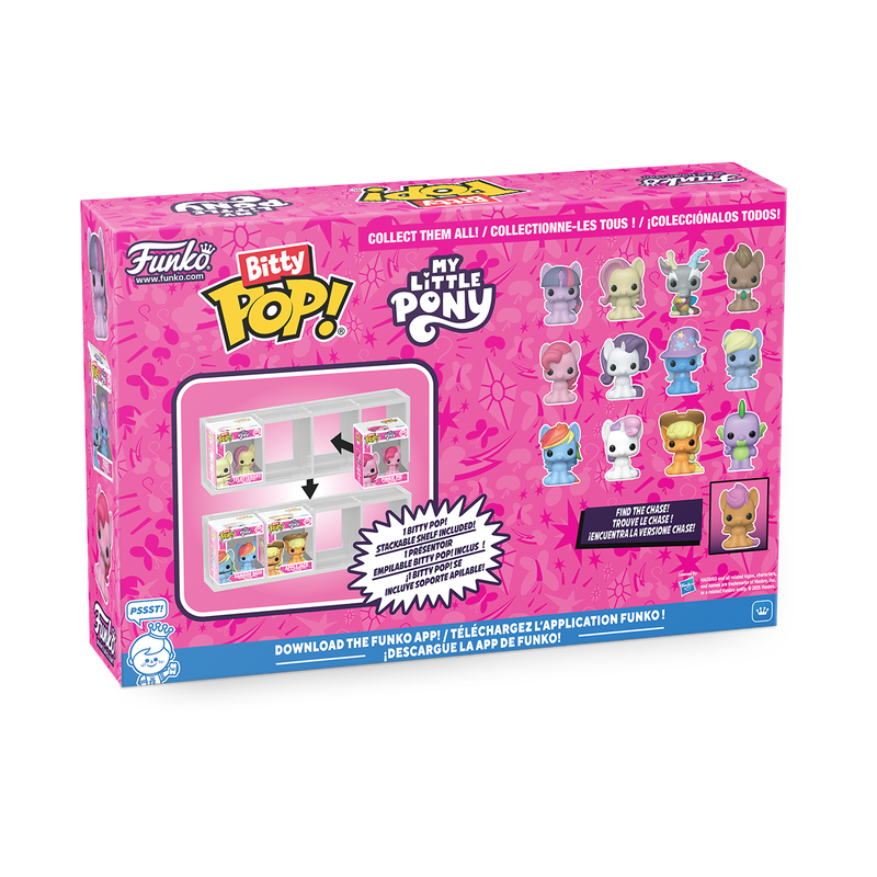 Funko Bitty Pop! My Little Pony - Rainbow Dash 4PK