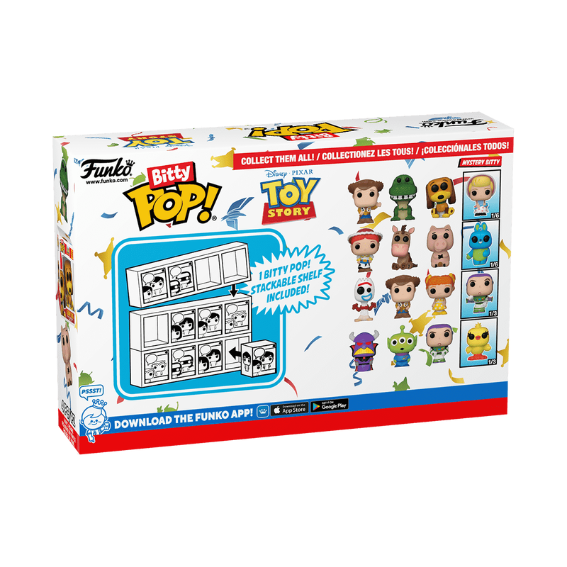 Funko Bitty Pop! Toy Story - Woody 4PK
