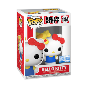 Funko Pop! Hello Kitty - Hello Kitty with Plane Vinyl Figure in collectible box, showcasing the cute character design.