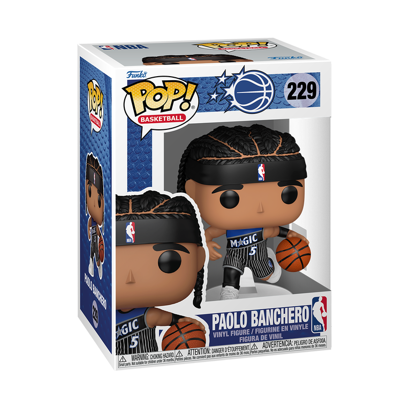 Funko Pop! NBA: Magic - Paolo Banchero (Home) Vinyl Figure