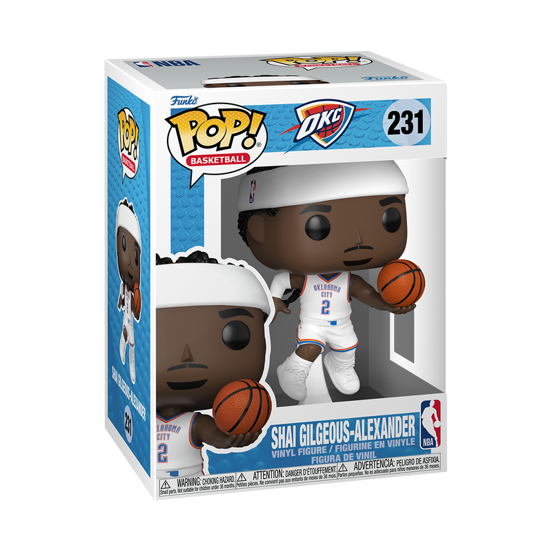 Funko Pop! NBA: Thunder - Shai Gilgeous-Alexander (Home) Vinyl Figure