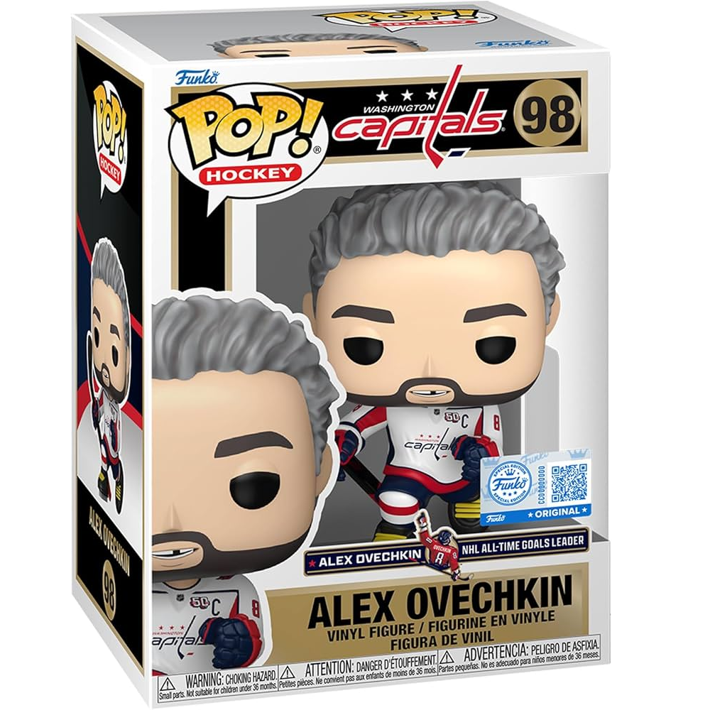 Funko Pop! NHL: Capitals - Alexander Ovechkin Vinyl Figure