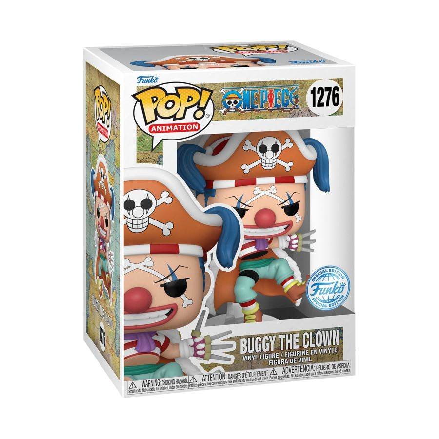 Funko Pop! One Piece - Buggy the Clown Vinyl Figure