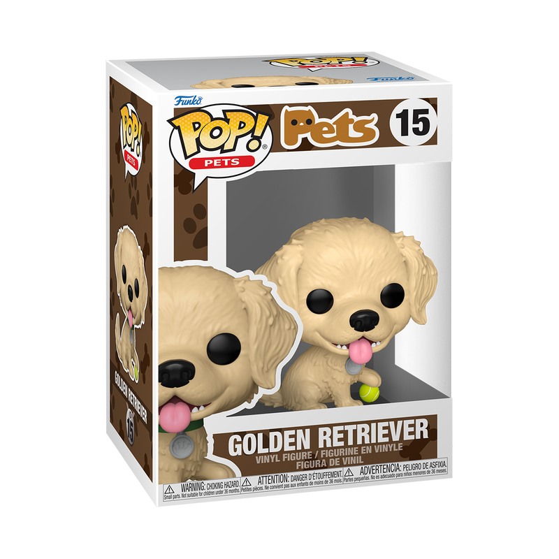 Funko Pop! Pets - Golden Retriever Vinyl Figure