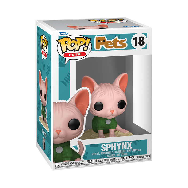 Funko Pop! Pets - Sphinx Cat Vinyl Figure