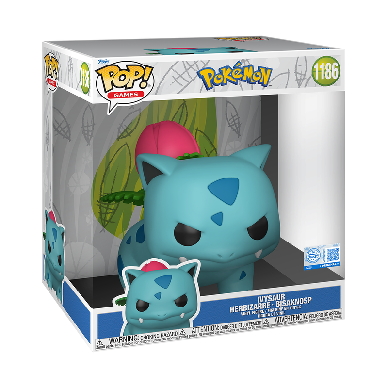 Funko Pop! Jumbo Pokemon - Ivysaur 10" Vinyl Figure